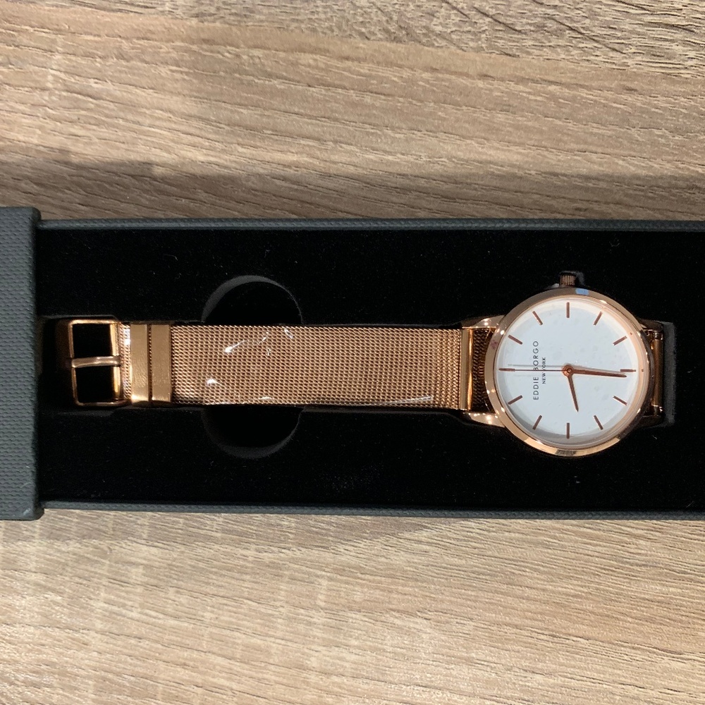 rose gold watch
